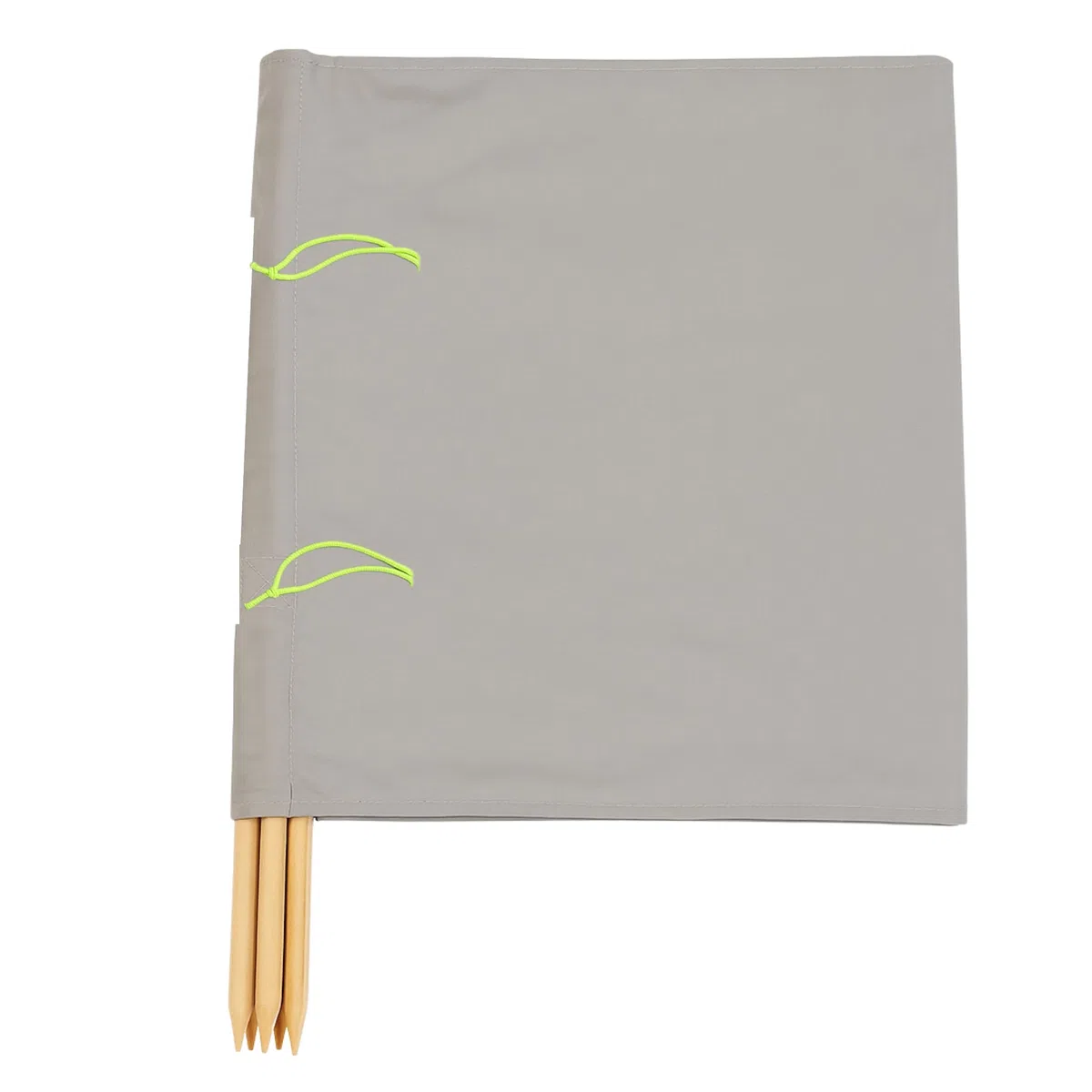 Windschutz 8m x 80cm für Strand Garten See Meer SICHTSCHUTZ Wind Zaun Schutz Blickschutz Camping (51. Einfarbig Grau)