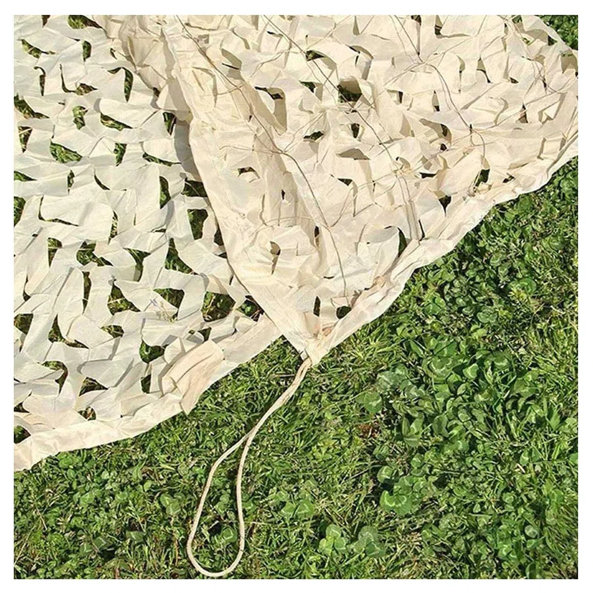 Tarnnetz, Sonnensegel, 1,5/2/3/4/6m Armee-militärnetz, Outdoor-sonnenschutz-tarn-schattennetz, Camouflage Netz, Für Jagd, Terrasse, Partydekoration, Beige Verstärktes Tarnnetz,3x4m(9.8*13ft)
