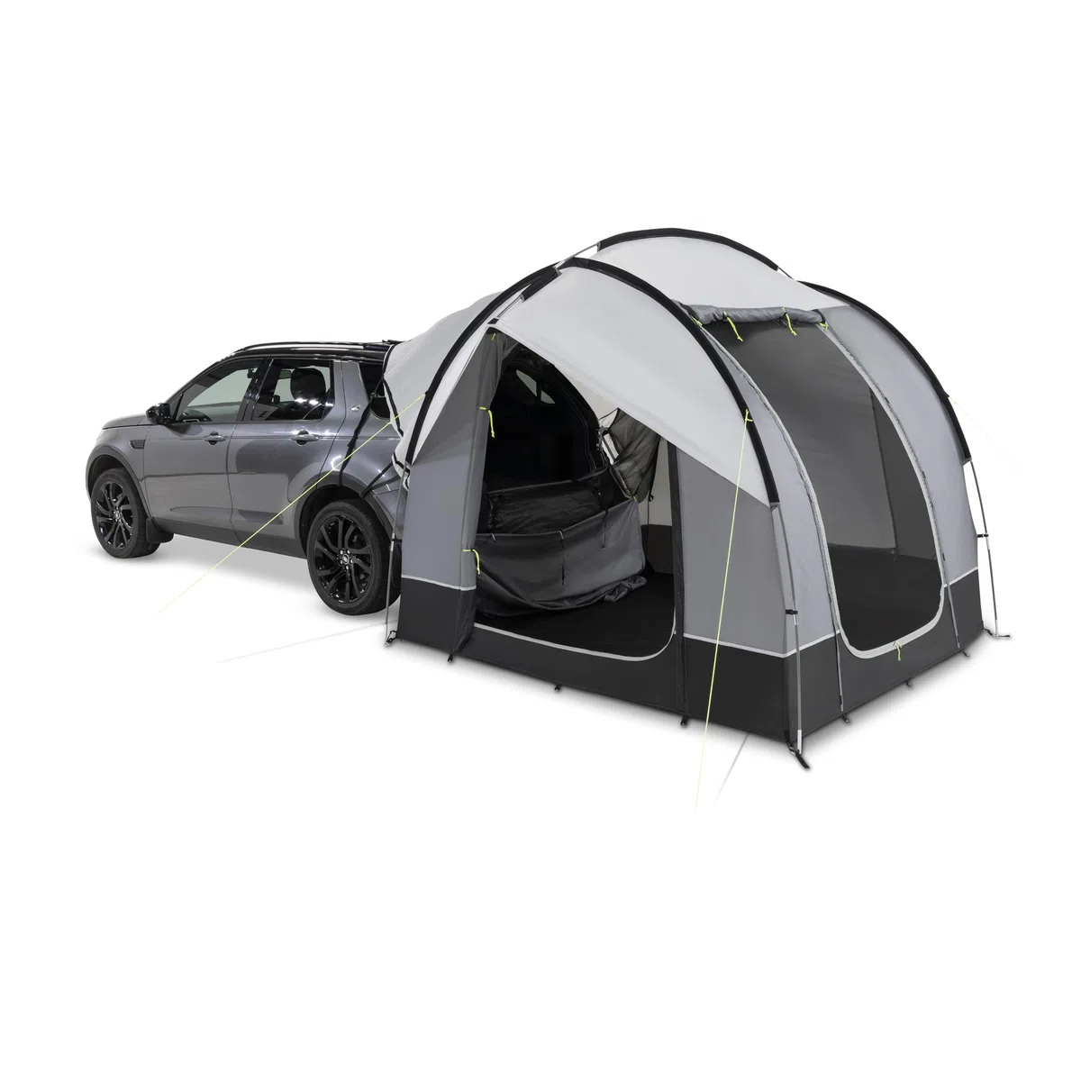 Kampa Drängler Busvorzelt Freistehend – 6,6 m² Heckzelt Auto Für 2 Personen – Autozelt Wasserdicht – 2,4 m breit – mit Fenster & Mückennetz – Camping & Outdoor