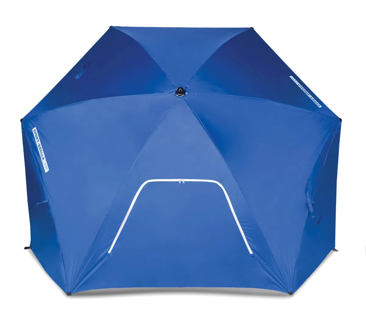 Sport-Brella Ultra Sonnenschirm LSF 50+, abgewinkelter Schirm für optimale Sichtlinien bei Sportveranstaltungen (2,4 Fuß)
