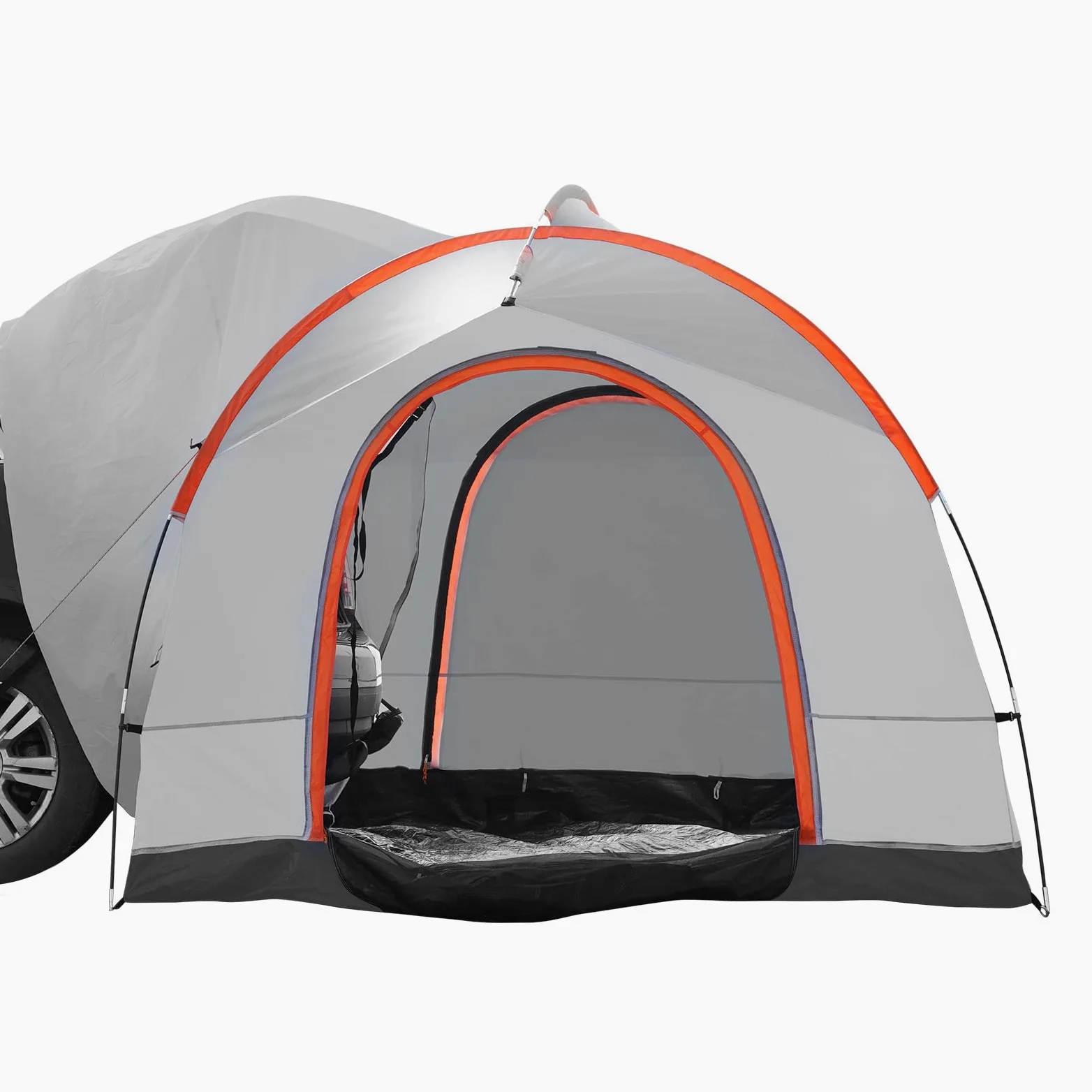 VEVOR Dachzelt Truck LKW Zelt Campingzelt Doppelschichtzelt Outdoors Pickup Truck Zelt LKW Bett Zelt Outdoor Familie Camping Reise Autozelt, Wasserdichtes Autodachzelt Heckzelt Tragetasche