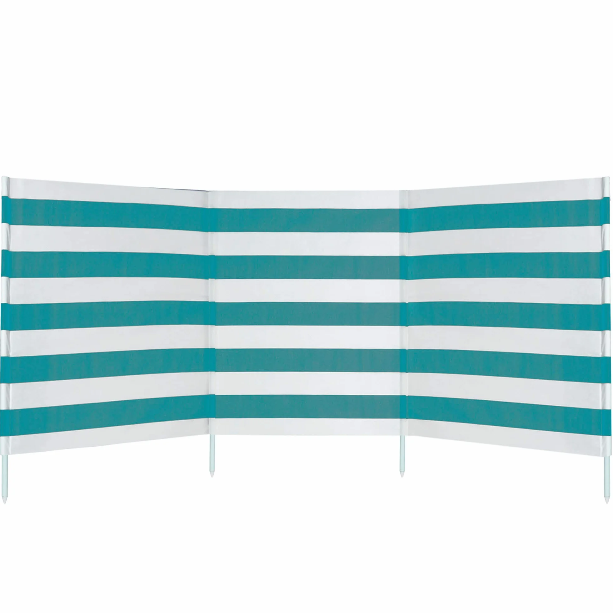AKTIVE 62135 - Polyester-Windschutz 480 x 82 cm mit Stahlstange, Einzeln