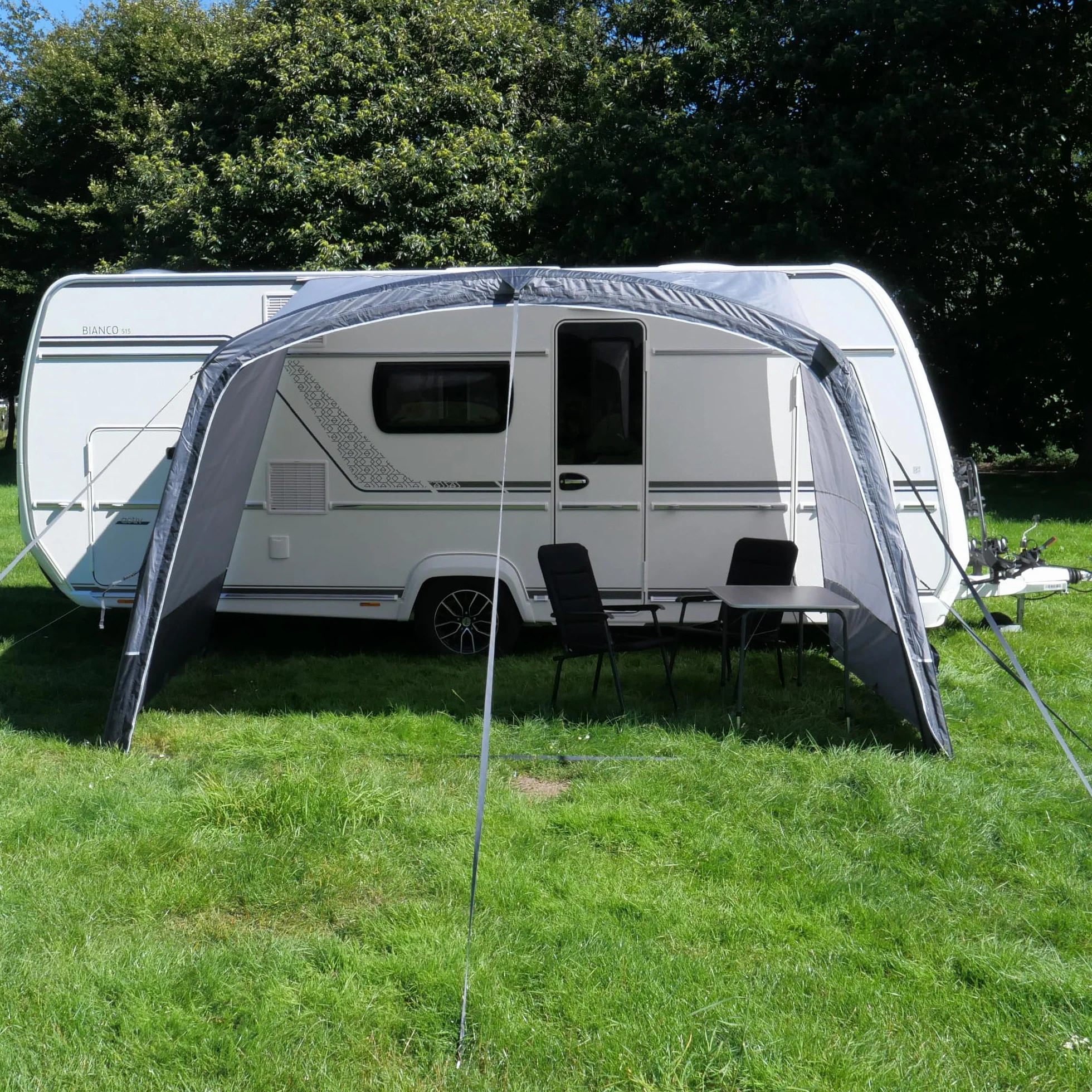 your GEAR Otranto Air - Aufblasbares Sonnendach 380x250 cm, 5000mm Wassersäule, Ideal für Wohnwagen & Wohnmobile, Sonnenschutz