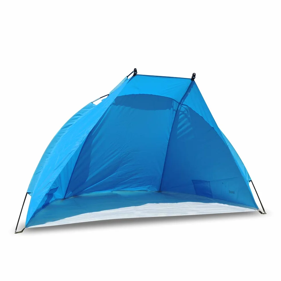 outdoorer Strandmuschel Helios - Reise-Strandmuschel, UV Schutz 80, Mini-Packmaß, Strandzelt, Sonnenschutz & Windschutz