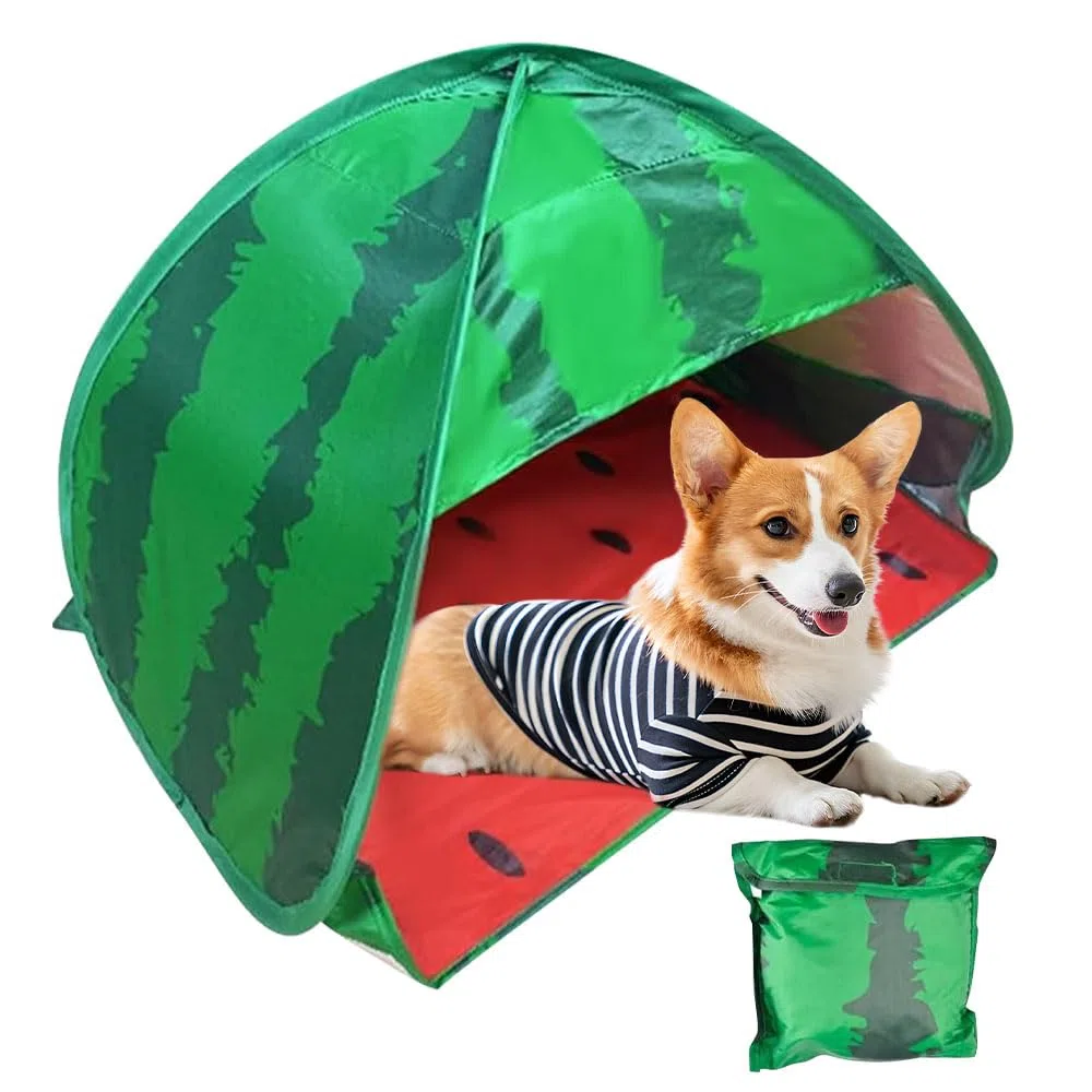 Mini Kopfzelt, Strandmuschel Pop Up Mini, Tragbare Kopfstütze Zelt, Strandmuschel Hund, Pop Up Zelt Sonnenschutz Reise Klein für Picknick Strand Camping