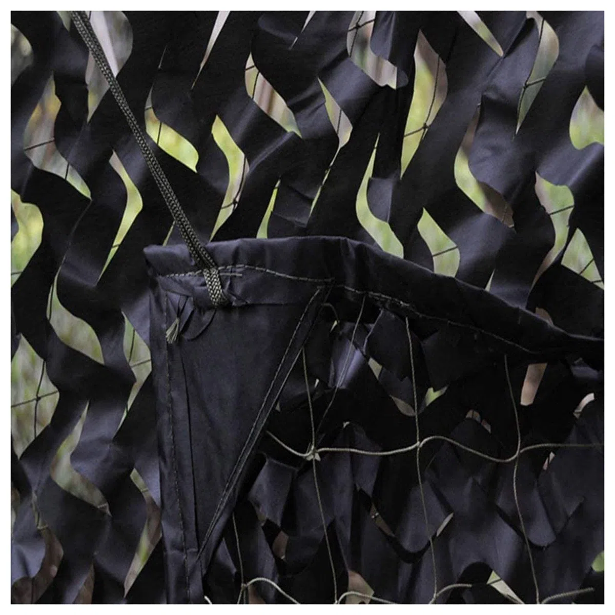 Tarnnetz Schwarz 4x6m,sonnensegel,verstärktes Camouflage Netz,strapazierfähiges Schattennetz,militärisches Tarnschutznetz,für Jagd Freien,pergola-Sonnenschutz,gartendekoration,4x4m(13 * 13ft)